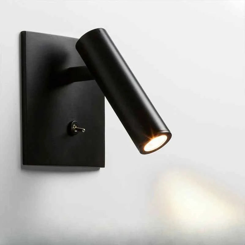 Veltrano Adjustable Spotlight Wall Sconce with Toggle Switch
