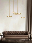 Round 20-80cm Marble Chandelier Alabaster Ceiling/Pendant Light