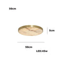 Round 20-80cm Marble Chandelier Alabaster Ceiling/Pendant Light