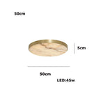 Round 20-80cm Marble Chandelier Alabaster Ceiling/Pendant Light