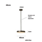 Round 20-80cm Marble Chandelier Alabaster Ceiling/Pendant Light