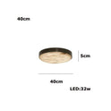 Round 20-80cm Marble Chandelier Alabaster Ceiling/Pendant Light
