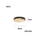 Round 20-80cm Marble Chandelier Alabaster Ceiling/Pendant Light