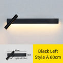 Lendrix LED Bedside Wall Sconce with USB Port — Matte Black