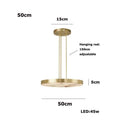 Round 20-80cm Marble Chandelier Alabaster Ceiling/Pendant Light